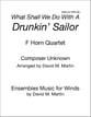 What Shall We Do With A Drunkin' Sailor P.O.D. cover